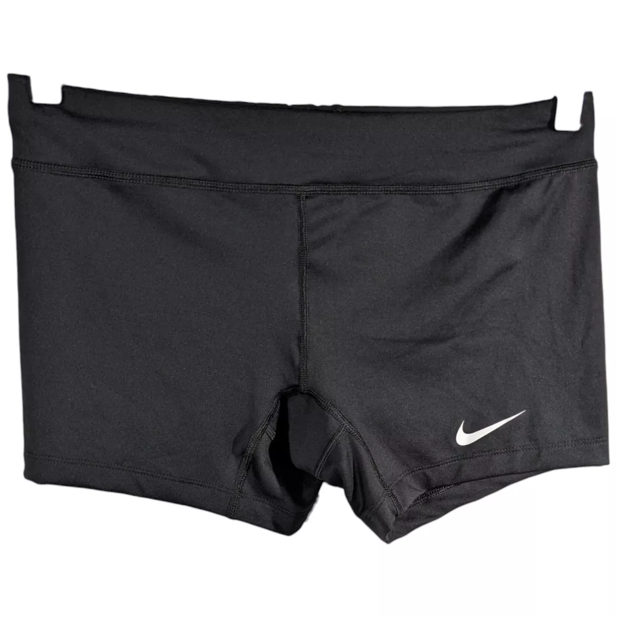 Nike Womens Volleyball Shorts Size M Medium Black 4 Inch Inseam Running  Crossfit