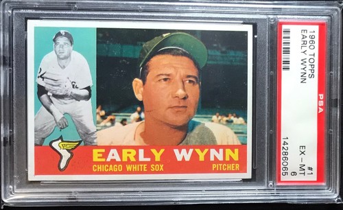 1960 Topps #1 Early Wynn PSA 6 NM MT dead centered razor sharp tuff | eBay