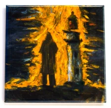 The Lighthouse Keeper FRIDGE MAGNET style B