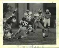 1989 Press Photo Newman and Ascension play high school football - nos24479