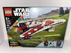 LEGO Star Wars 75388 Jedi Bob&rsquo;s Starfighter, 75333 Kenobi&rsquo;s Fighter Sealed New