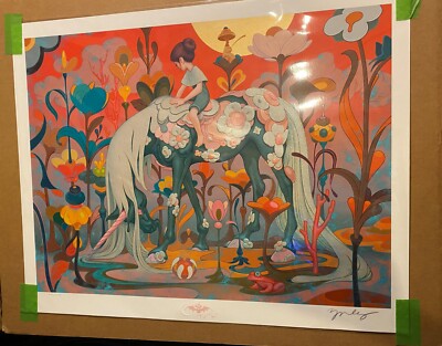 （真作）james jeanのtraveler アート TRAVELER by James Jean, Limited Edition Art Print, Signed and