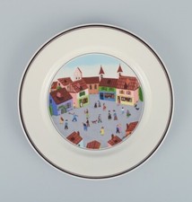 Villeroy & Boch 10-2396-2640 Assiette Plate Porcelaine Blanc 22 X 23 X 7 Cm 1 Assiette : Villeroy & Boch