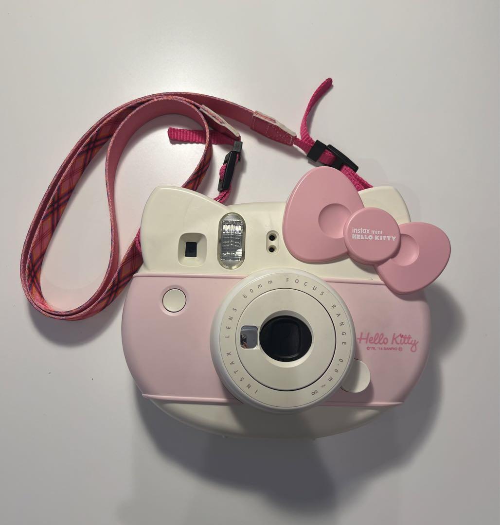 FUJIFILM Hello Kitty Fuji Instant Camera Cheki Instax Mini Series Pink very  good