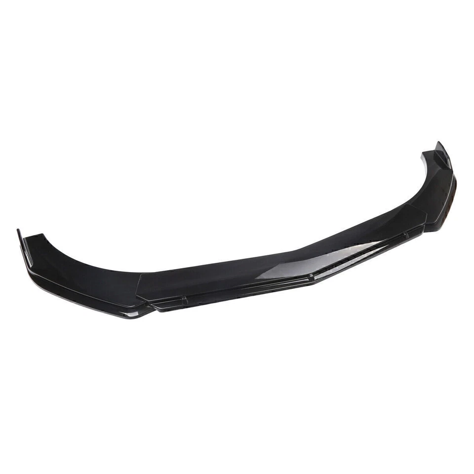 Front Bumper Lip Chin Spoiler Splitter Body Kit Gloss Black For GMC Sierra 1500 - Imagem 3 de 4