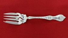 Reed & Barton - 1900 Les Cinq Fleurs 7 7/8" Cold Meat Serving Fork