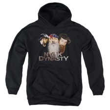 Three Stooges Kids Hoodie NYUK Dynasty Black Hoody