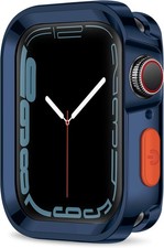 Rugged Case for Apple Watch 41mm 40mm Series 9/8/7/6/5/4/SE3/2/1 Shockproof Bump