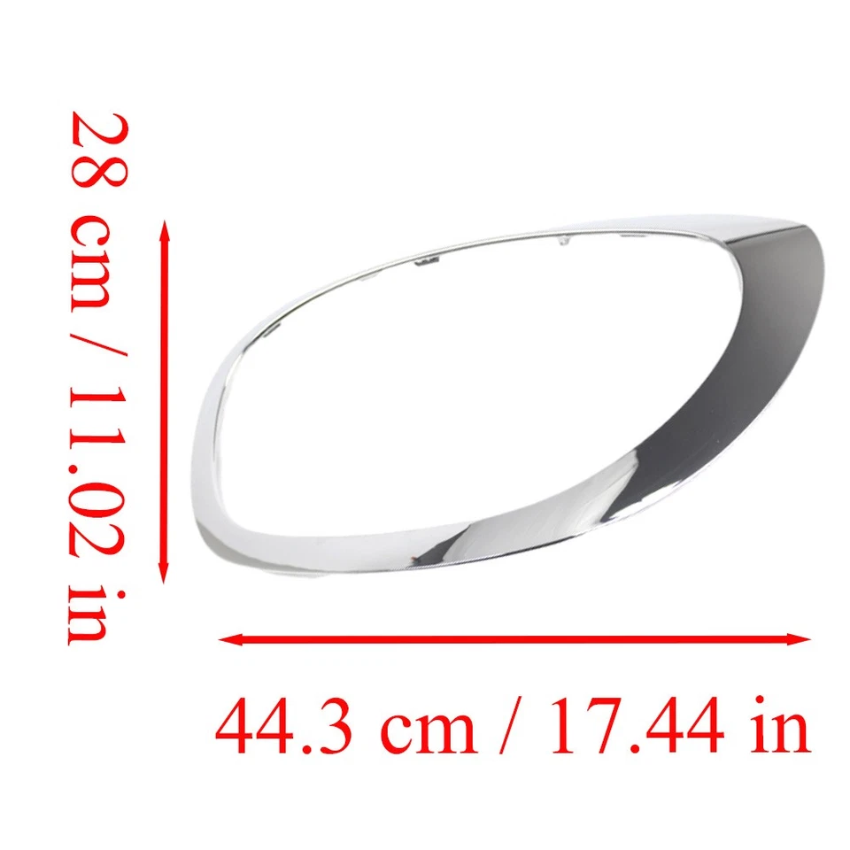 Headlight Exterior Frame 51137388117 Fit For Mini Cooper F60 F61 2017-2023 - image 3 of 4