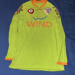 As Roma Green Goalkeeper Shirt Size Small 2007 2008 Season 80 Years Anniversary