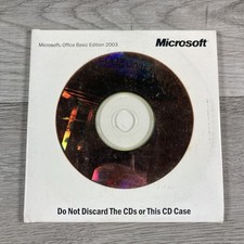 Microsoft Office Basic Edition 2003 with Product Key Dell OEM 