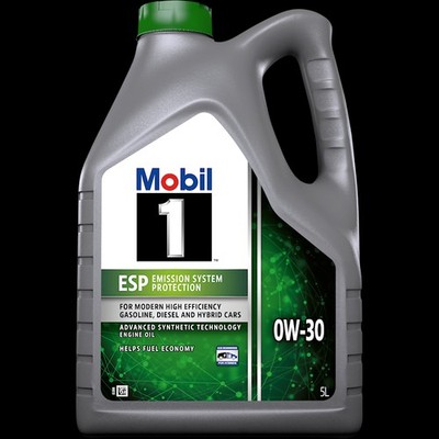 For MOBIL OLEJE 157749 ENGINE OIL 0W-30 5L ESP MOBIL