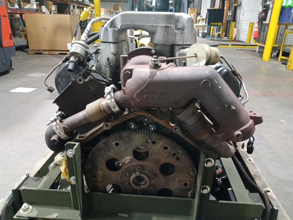 GM 6.5L V8 Turbo Diesel Engine Humvee Military Pull HMMWV - For Parts ...
