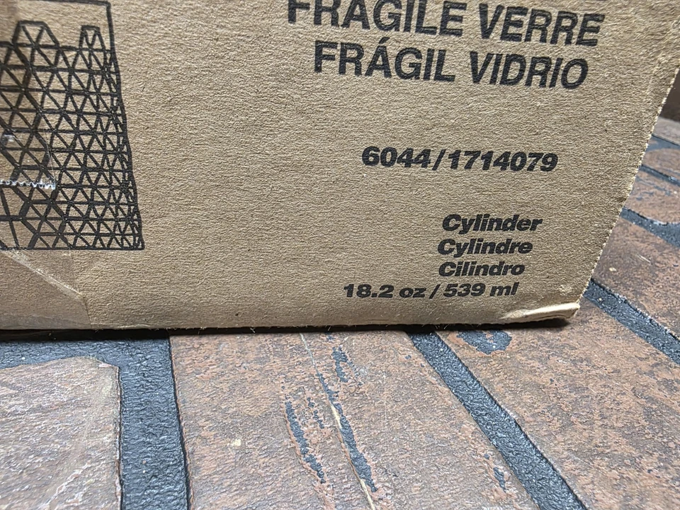 Libbey 18oz Hexagon Pattern Candle Jar Box Of 12 - Image 3 of 3