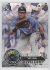2018 Bowman Scouts' Top 100 Atomic Refractor 1/150 Brendan McKay #BTP-41 0s5s