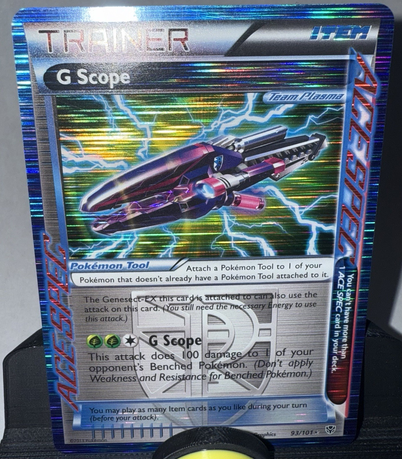 LP - Pokemon TCG - G Scope (Team Plasma) 93/101 Plasma Blast Holo