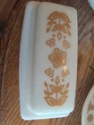 Vintage Pyrex BUTTERFLY GOLD Butter Dish Corelle Compatible