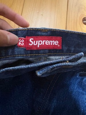 Supreme Rigid Baggy Selvedge Jean 32 | eBay