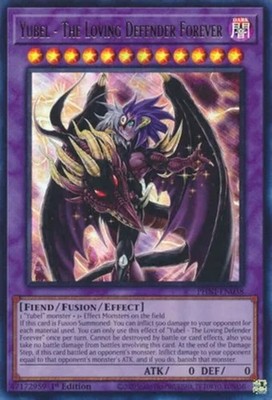 Yugioh! LP Yubel - The Loving Defender Forever - PHNI-EN038 - Ultra Rare - 1st E