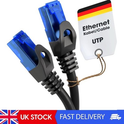 - Netzwerkkabel - Überträgt 10Gbps & Glasfaser Internetgeschwindigkeit - Ethernet & LAN