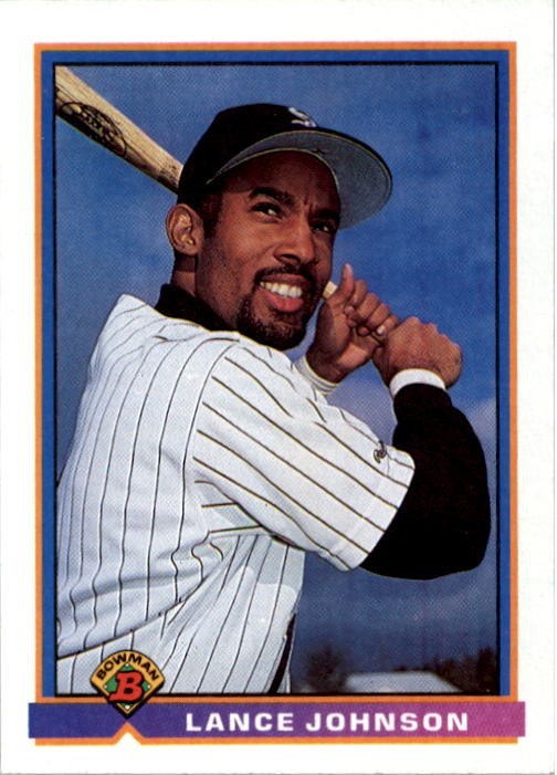1991 Bowman #349 Lance Johnson - BB