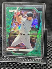 Larry Walker  2025 Prizm - Green Scope Prizm #68/75 - #16 Cardinals