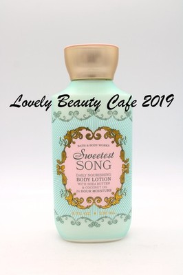 BATH & BODY WORKS / SWEETEST SONG / DAILY NOURISHING BODY LOTION / 8 FL OZ