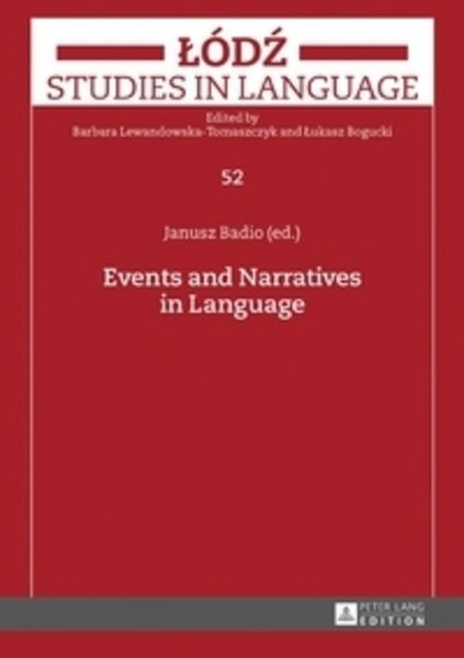 Events And Narratives In Language Janusz Badio-image