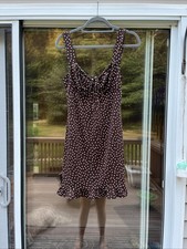 Reformation Polka Dot Dress Size M