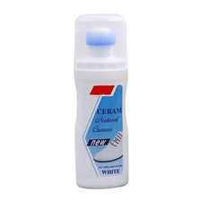 Shoe Whitening Cleaner  Stain Remover  White Shoe Polish with Brush Head