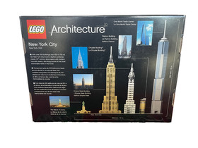 LEGO 21028  ARCHITECTURE: New York City, New Sealed