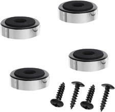 Speaker Isolation Pads 4 Pack for Turntables Amplifiers Receivers - Rubber Feet