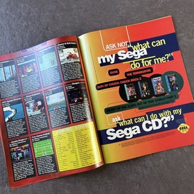VTG EGM2 Supplement Video Game Magazine SEGA FORCE Saturn 1994 Genesis 32X 90s