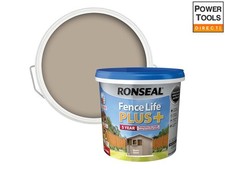 Ronseal 38396 Fence Life Plus+ Warm Stone 5 Litre
