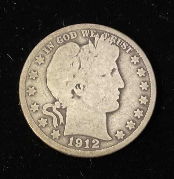 1912 Year Barber Half Dollars (1892-1915) for sale | eBay