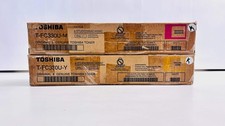 2 Genuine Toshiba 330AC, 400AC Magenta Yellow Toners T-FC330U-M, T-FC330U-Y