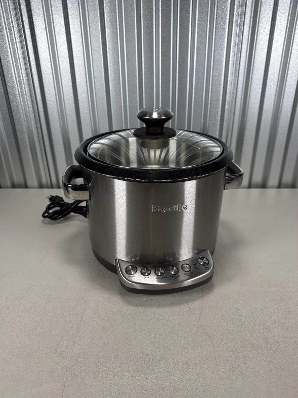 Breville Risotto & Rice Cooker Plus BRC600XL Sautéing Slow Steamer Sauté Steam