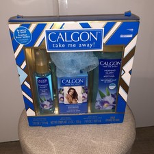 Calgon Take Me Away Morning Glory 4 Piece Bath Box Set - New / Sealed