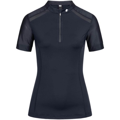 E.L.T Tiefblau XS Funktions-Zip-Shirt Damen Nancy FS 2025 Funktionsshirt