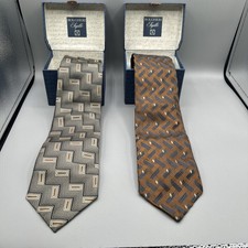  2 BOLGHERI made in ITALY 100 Silk Tie Men's Necktie NEW