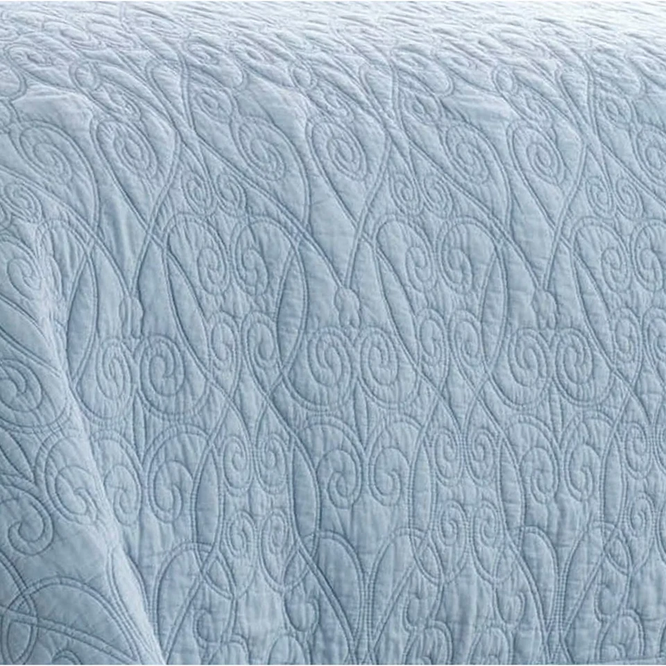 Juego de 3 fundas de edredón y almohada Laura Ashley Felicity Full / Queen Blue Foto 3 de 3