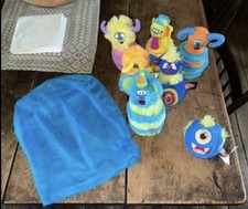 Melissa  Doug Plush Bowling Stuffed Plush Monster Pins and 1 Ball Soft Colorful