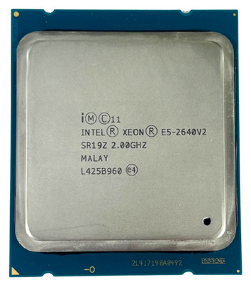 Lot of 2 Intel Xeon E5-2640 V2 SR19Z 2.00GHz 8 Core 20MB LGA 2011 CPU Processor