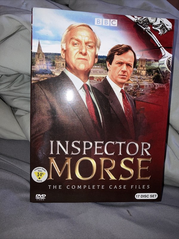 Inspector Morse: The Complete Case Files (DVD) 17 Disc Set; Excellent Condition!