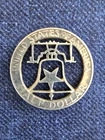Cutout Franklin Half Dollar Liberty Bell Star Eastern Star