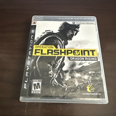 Operation Flashpoint Dragon Rising PS3 Sony PlayStation 3 2009 Manual Video Game