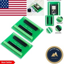 Versatile 2pcs ESP32 GPIO Breakout Board - 1 into 2 Expansion for Smart Projects