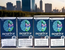 4 NEW SCHIFF NEURIVA MEMORY 3D BRAIN HEALTH D...