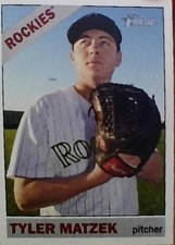 2015 Topps Heritage - Tyler Matzek #342 (RC) ungraded mint condition