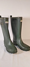 Town & Country Green Wellington Boots - Size 6 -Side Straps Excellent condition.